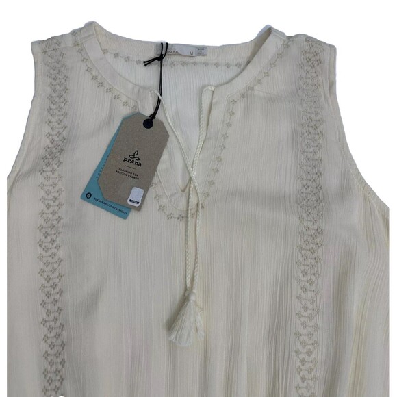 prAna Women's Seaview Sky Dress Bone Size XL New - Picture 5 of 15